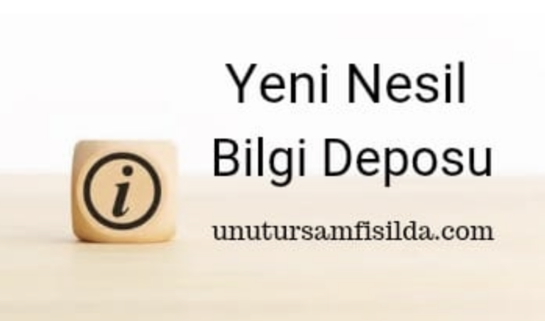 Unutursamfisilda.com: Bilginin Eğlenceli Yüzü!