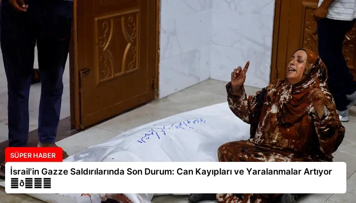 İsrail’in Gazze Saldırılarında Son Durum: Can Kayıpları ve Yaralanmalar Artıyor ⏬👇