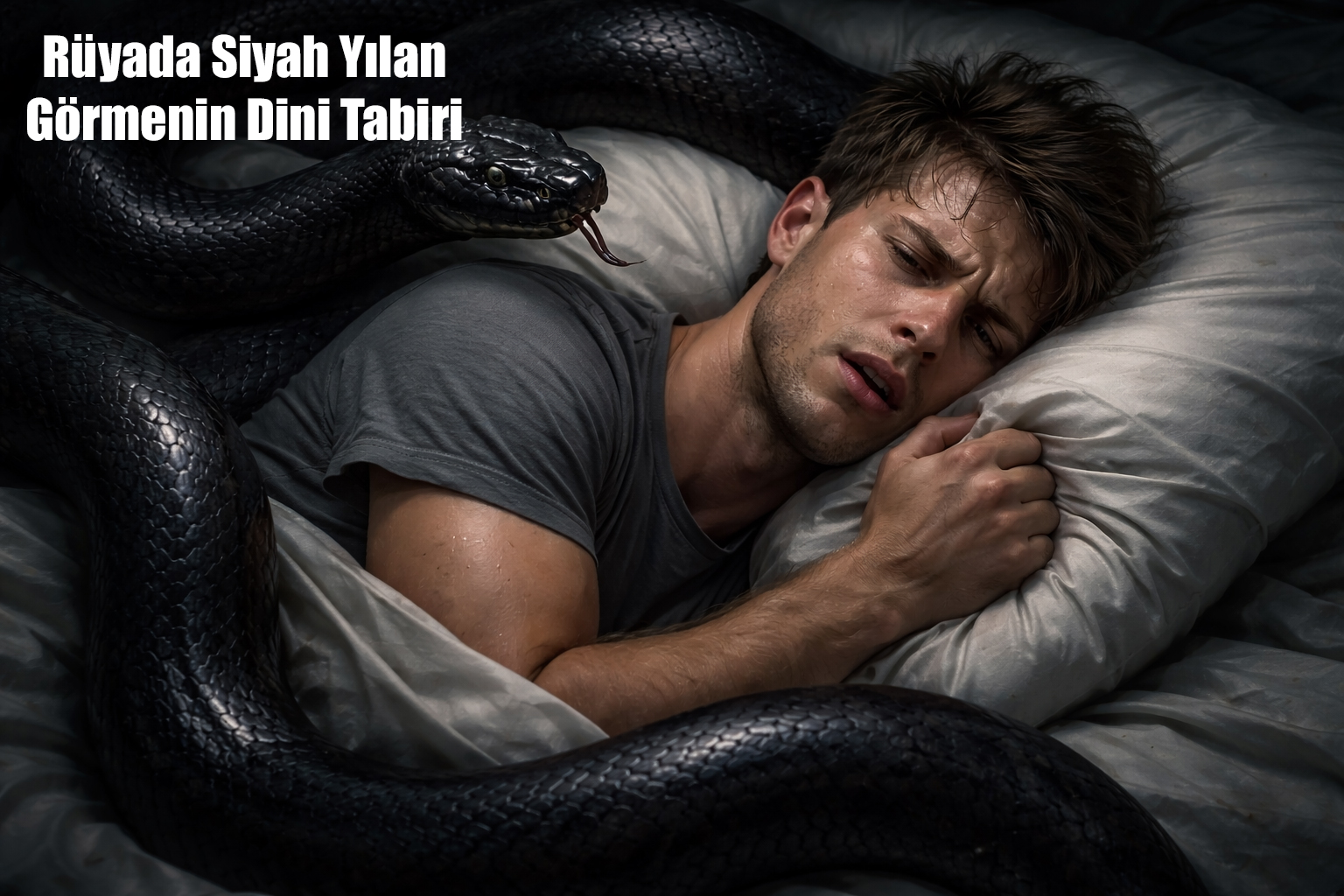 Rüyada Siyah Yılan Görmenin Dini Tabiri