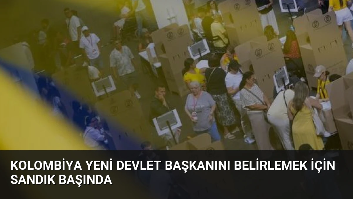 Kolombiya Yeni Devlet Başkanını Belirlemek İçin Sandık Başında