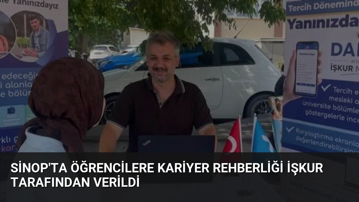 Sinop’ta Öğrencilere Kariyer Rehberliği İŞKUR Tarafından Verildi