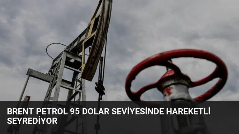 Brent Petrol 95 Dolar Seviyesinde Hareketli Seyrediyor