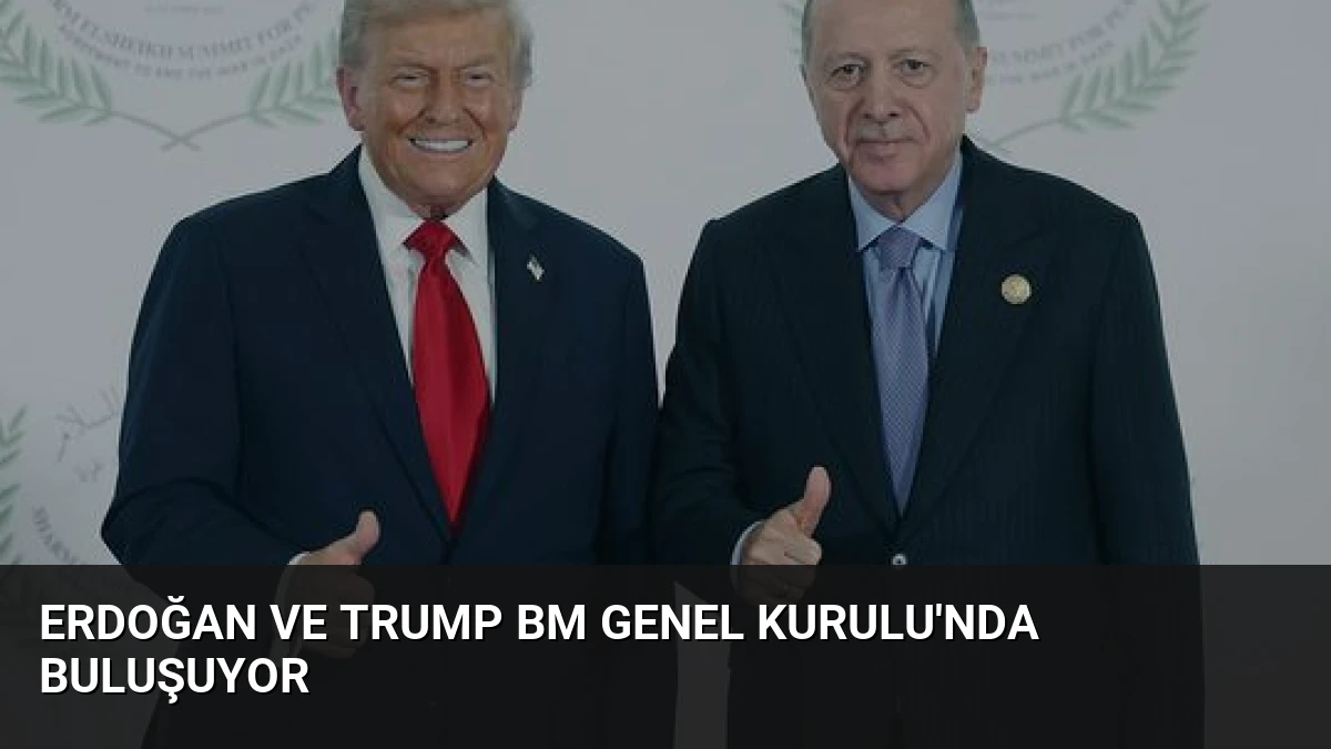Erdoğan ve Trump BM Genel Kurulu’nda Buluşuyor