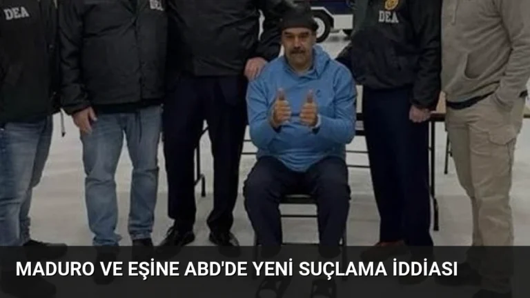 Maduro ve Eşine ABD’de Yeni Suçlama İddiası