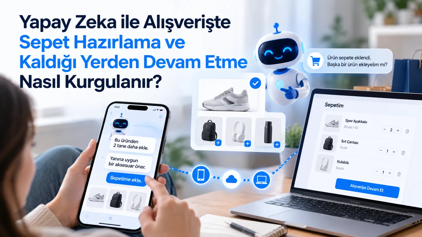 Yapay Zeka ile Alışverişte Sepet Hazırlama ve Kaldığı Yerden Devam Etme Nasıl Kurgulanır?