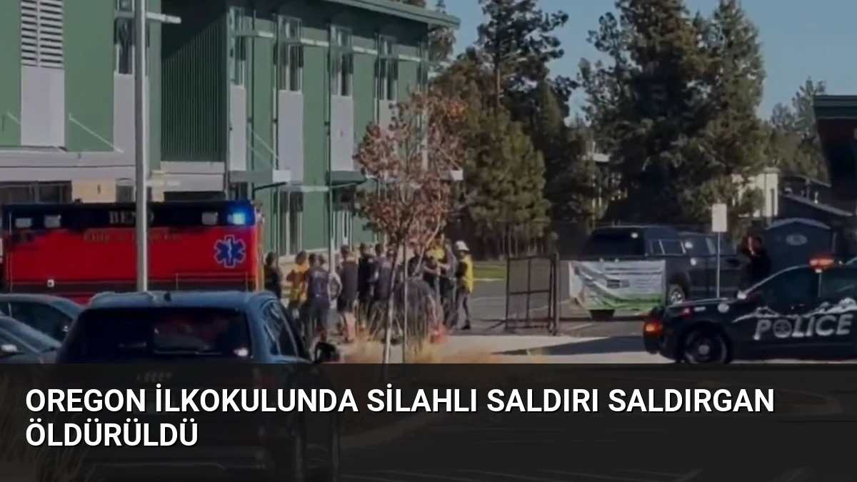 Oregon İlkokulunda Silahlı Saldırı Saldırgan Öldürüldü