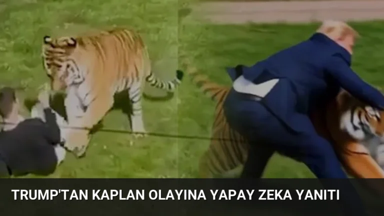 Trump’tan Kaplan Olayına Yapay Zeka Yanıtı